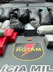 Polícia apreende cerca de 28 kg de drogas enterradas em terreno baldio em Arapiraca
