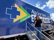 Delmiro Gouveia recebe carreta do programa "Agora Tem Especialistas" para zerar filas na saúde da mulher