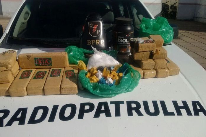 Adolescente de 14 anos é apreendido com crack, maconha e cocaína