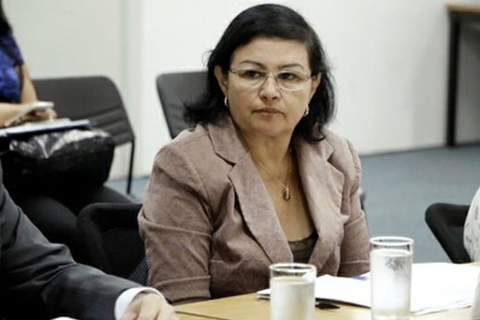 Secretária de Infraestrutura, Aparecida Machado