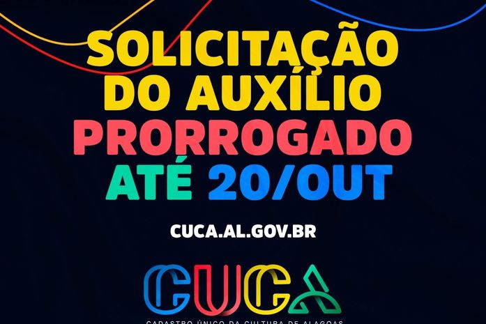 Vale ressaltar, que o Cuca tem o cadastro permanente e esse novo período de inscrição é apenas para os profissionais que buscam receber o auxílio da Lei Aldir Blanc.