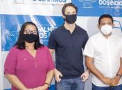 Júlio Cezar recebe visita de deputado federal que viabiliza R$ 600 mil em emendas para Educação do município