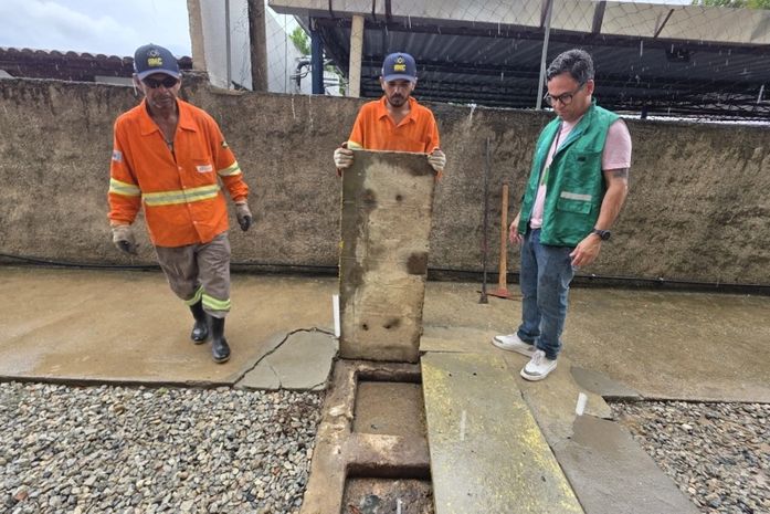 Operação Língua Suja: residencial é autuado por despejar esgoto na rede pluvial no Feitosa