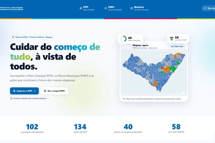 Secria lança sistemas que reúnem inteligência artificial, monitoramento e gestão da primeira infância