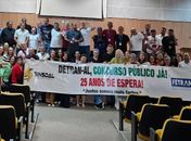 Servidores do Detran-AL cobram realização de concurso público após 25 anos sem seleção