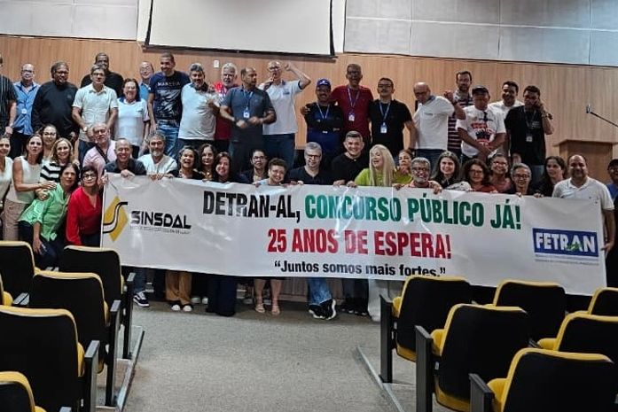Servidores do Detran-AL cobram realização de concurso público após 25 anos sem seleção