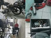 Motos eram roubadas e peças retiradas para serem vendidas ilegalmente; 