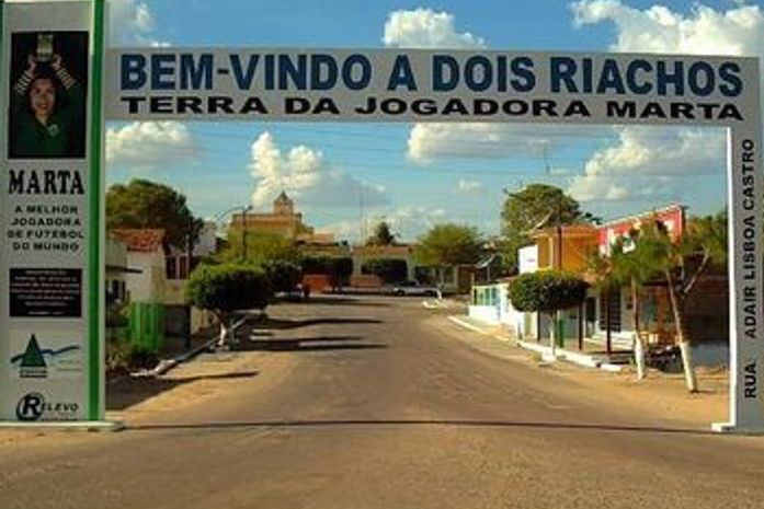 Município de Dois Riachos, Sertão alagoano.