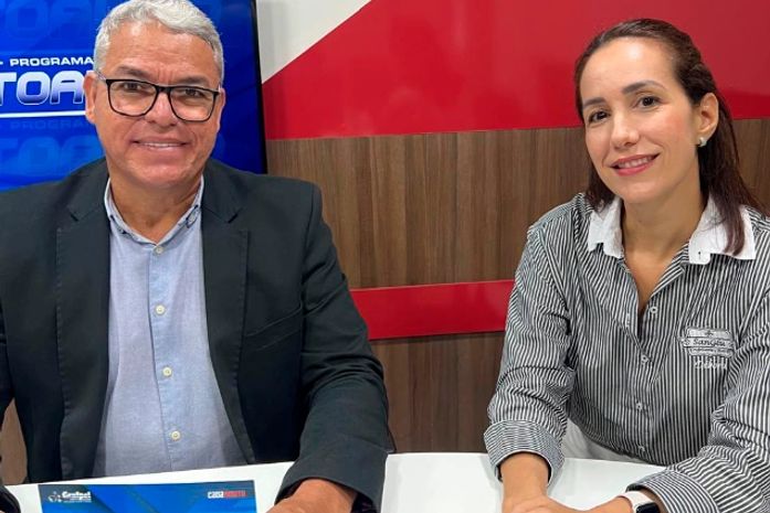 Programa Neto Auto entrevista Débora Tigre, proprietária da Sanglu Maceió