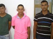 Homens são presos acusados de assaltos em três municípios 
