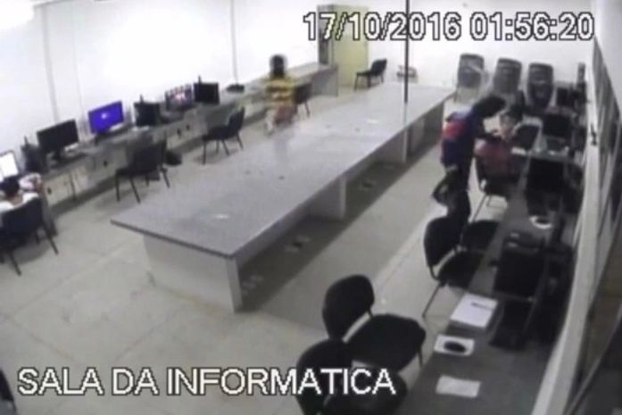 PC divulga vídeo de assalto à Residência Universitária da Ufal