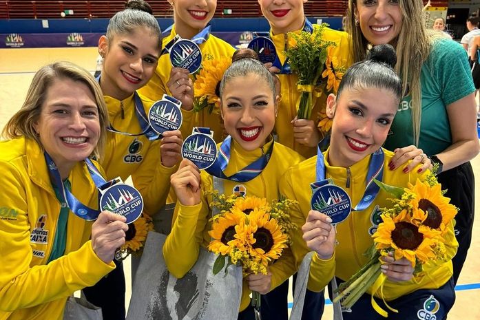Equipe brasileira de Ginástica Rítmica