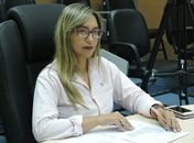 Secretária de Políticas da SSP, Luci Mônica, 