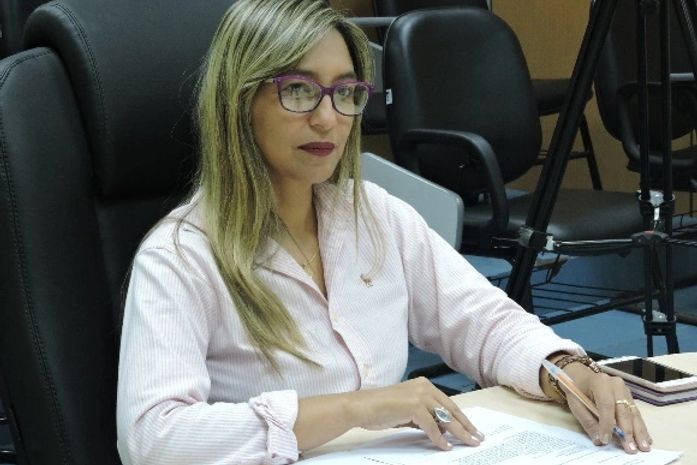 Secretária de Políticas da SSP, Luci Mônica,