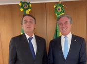 Vídeo: Ao lado de Collor, Bolsonaro anuncia vinda a Alagoas no próximo dia 28