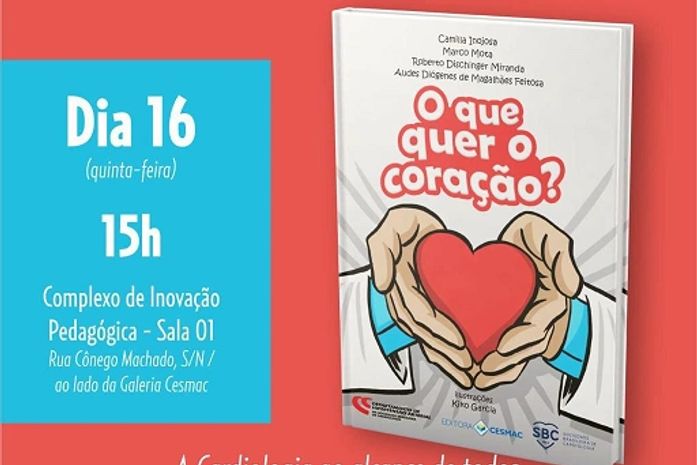 Livro trata sobre hipertensão Arterial com linguagem voltada para o público infantil