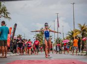 Atleta alagoana Rayssa Brêda vence etapa Aracaju do Ôxe Triatlo