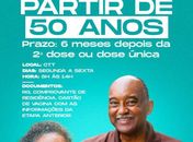 Palmeira vai vacinar adultos acima de 50 anos e antecipará segunda dose da Pfizer