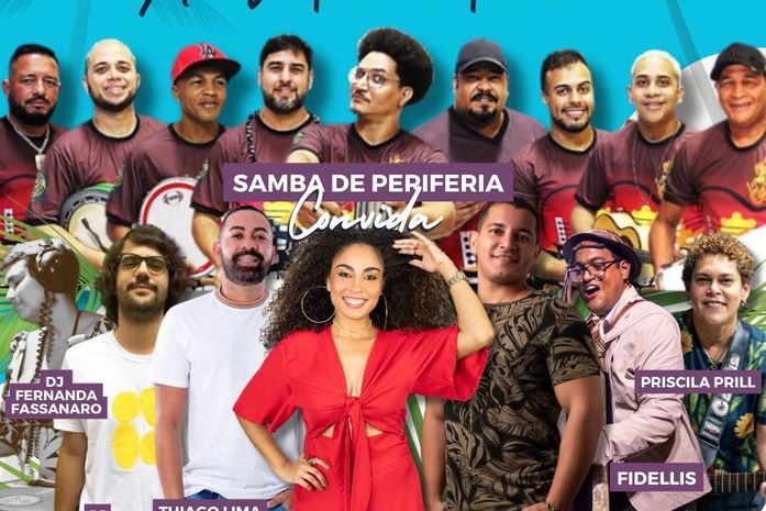 Samba da Periferia recebe diversos convidados especiais em show na Garça Torta