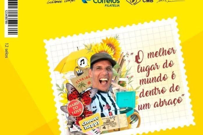Professor alagoano morto pela Covid 19 é imortalizado em selo dos Correios