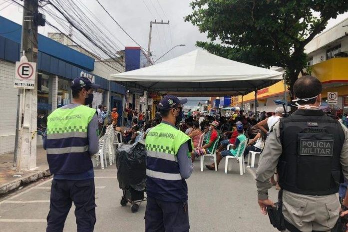 Prefeitura de Arapiraca, MP e comerciantes realizam ações de combate ao Covid-19 no Centro