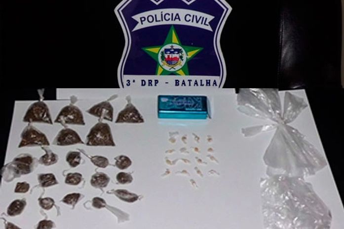 Drogas apreendidas