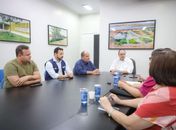 Luciano Barbosa recebe secretário de Saúde do Estado para fortalecer parcerias