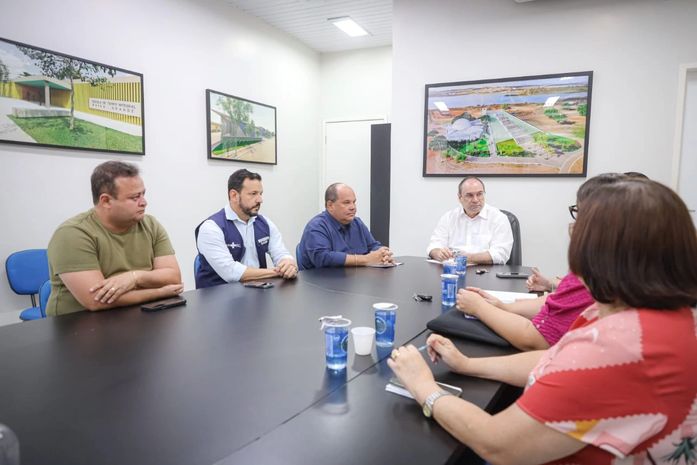 Luciano Barbosa recebe secretário de Saúde do Estado para fortalecer parcerias