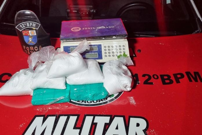 Mais de 7kg de cocaína são apreendidos em operação na parte alta em Maceió