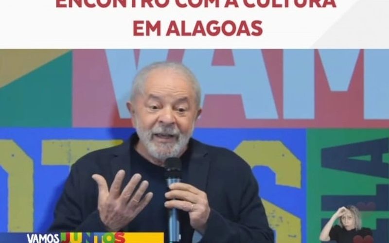 Ex-presidente Lula em Alagoas