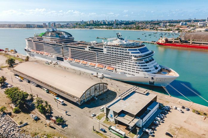 Fevereiro: Alagoas vai receber mais de 32 mil turistas de cruzeiros