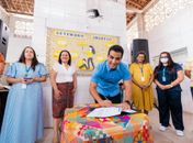 Prefeito em exercício Galba Novaes Netto autoriza reforma da USF João Macário, no Santos Dumont
