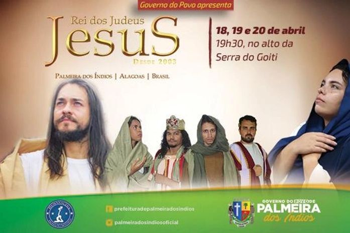 Cartaz do evento está circulando nas redes sociais e espalhado na cidade