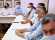Alfredo Gaspar apresenta plano e discute sustentabilidade econômica na Associação Comercial