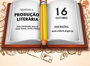 Prazo para inscrições do Edital de Incentivo à Produção Literária encerra dia 16