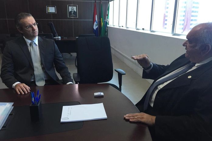 Presidente do TRE e Superintendente da PF