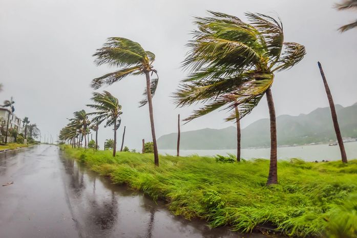 Defesa Civil emite alerta de rajadas de vento fortes em diversas regiões de Alagoas
