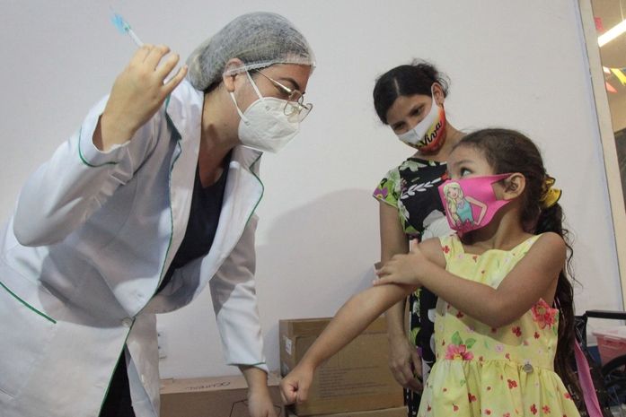 Arapiraca inicia vacinação contra a Covid-19 para crianças de 3 e 4 anos