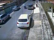 Vídeo mostra momento exato de jovem sendo agredida