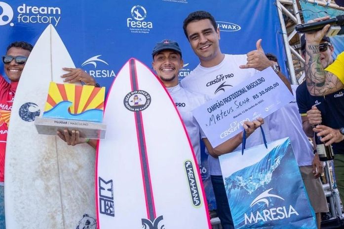 Prefeito JHC entrega premiação do Campeonato Brasileiro de Surf e reforça incentivo ao esporte na capital