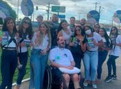 Candidato a deputado federal Dr. Hemerson Casado vai às ruas fortalecer campanha