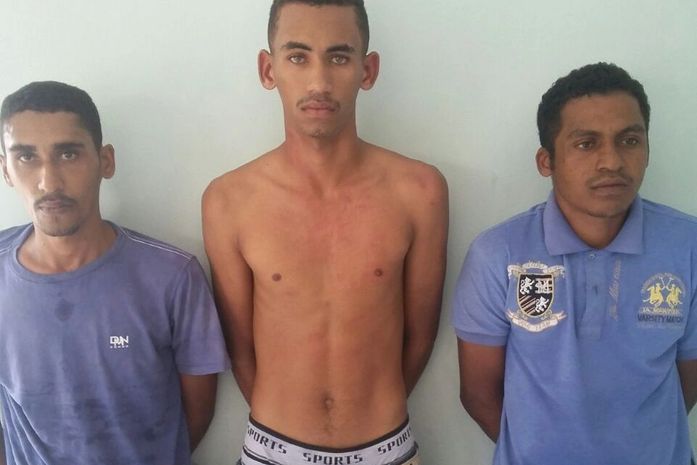 Trio preso durante operação