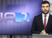 Jornalista da Globo apresenta telejornal em home office