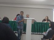 Candidato pelo Psol, Gustavo Pessoa