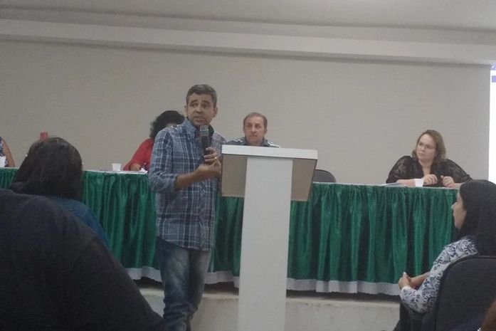 Candidato pelo Psol, Gustavo Pessoa