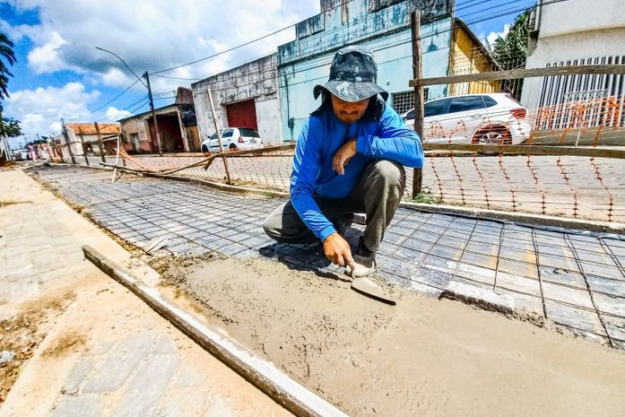 Prefeitura de Palmeira acelera trabalhos para a conclusão da nova Praça Tiro de Guerra