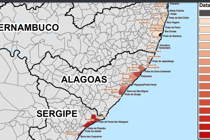 Manchas que apareceram no litoral alagoano são de petróleo cru e não é do Brasil, afirma Ibama