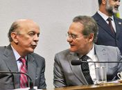 Serra e Renan ultimamente muitos juntos