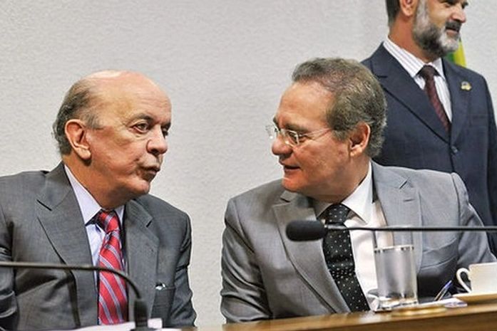 Serra e Renan ultimamente muitos juntos