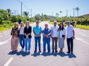 Cibele Moura participa, com Paulo Dantas, prefeitos e vereadores, de entrega de rodovia e ruas pavimentadas na Barra de Santo Antônio